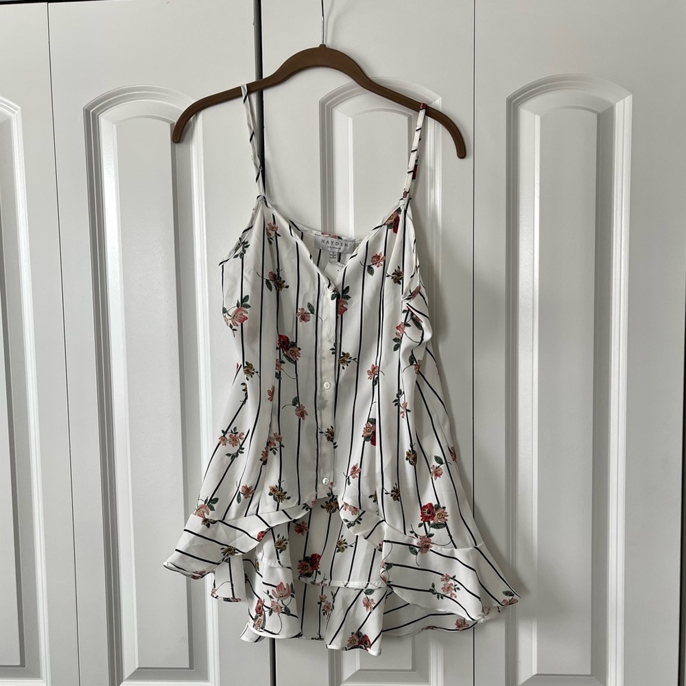 High-low tank top